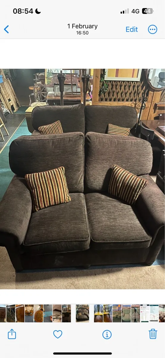 Two & three seater couch - Image 1