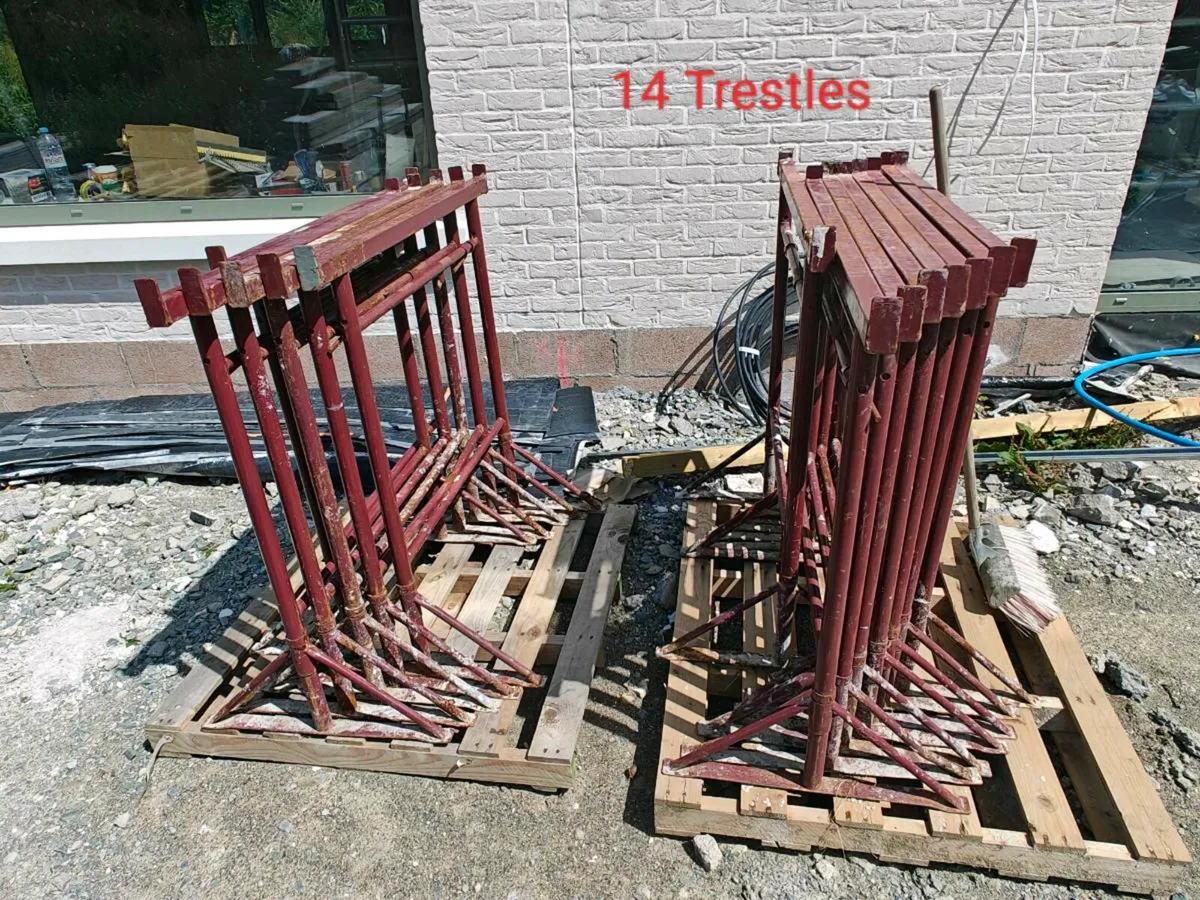 Scaffold acros trestles ibc tank - Image 2