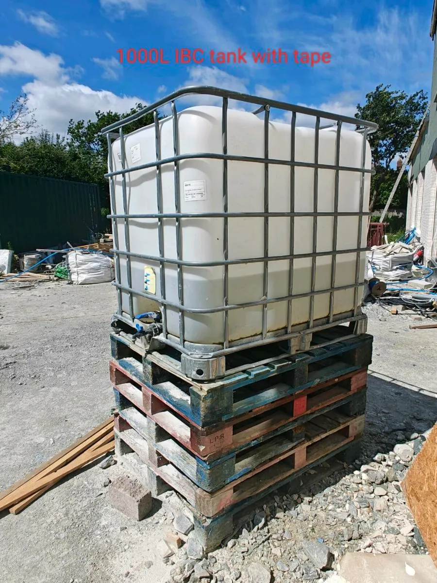 Scaffold acros trestles ibc tank - Image 1