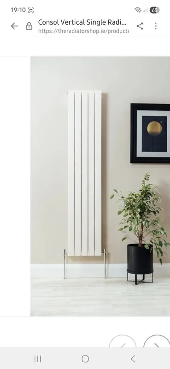 Single Consol Radiator...BRAND NEW 1600mm high x514mm wide - Image 1