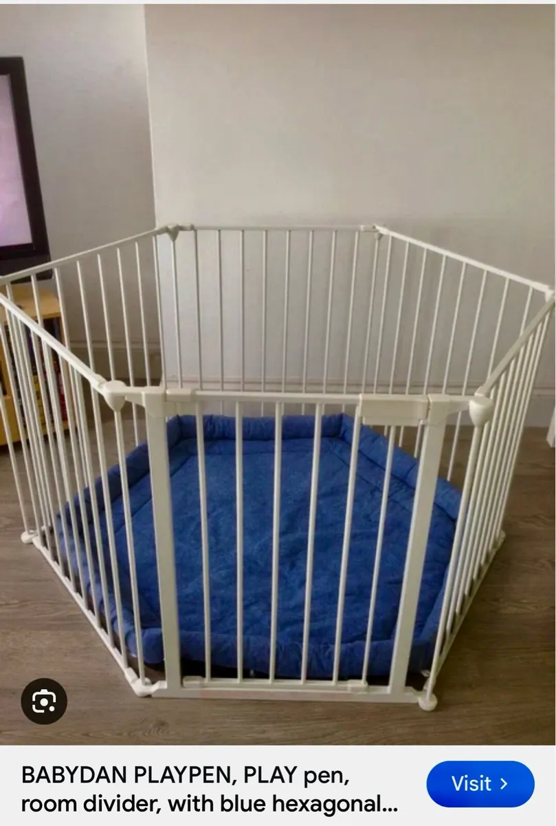 Baby Dan play pen + room divider - Image 1