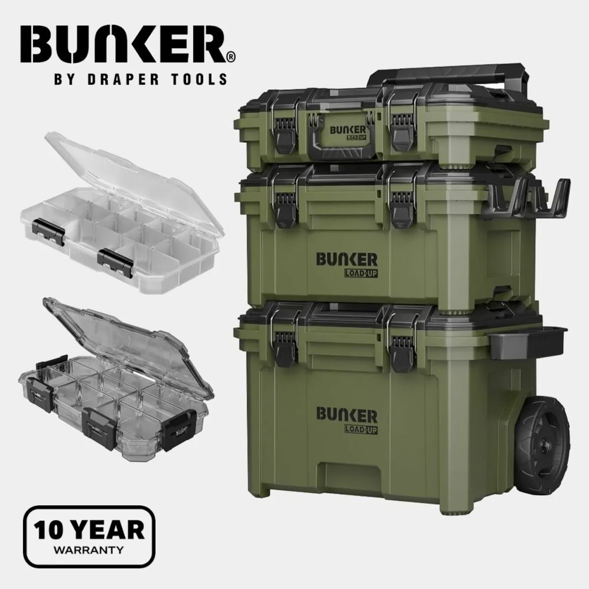 Draper Bunker® 'LOAD-UP' 9 Piece Tool Storage - Image 1