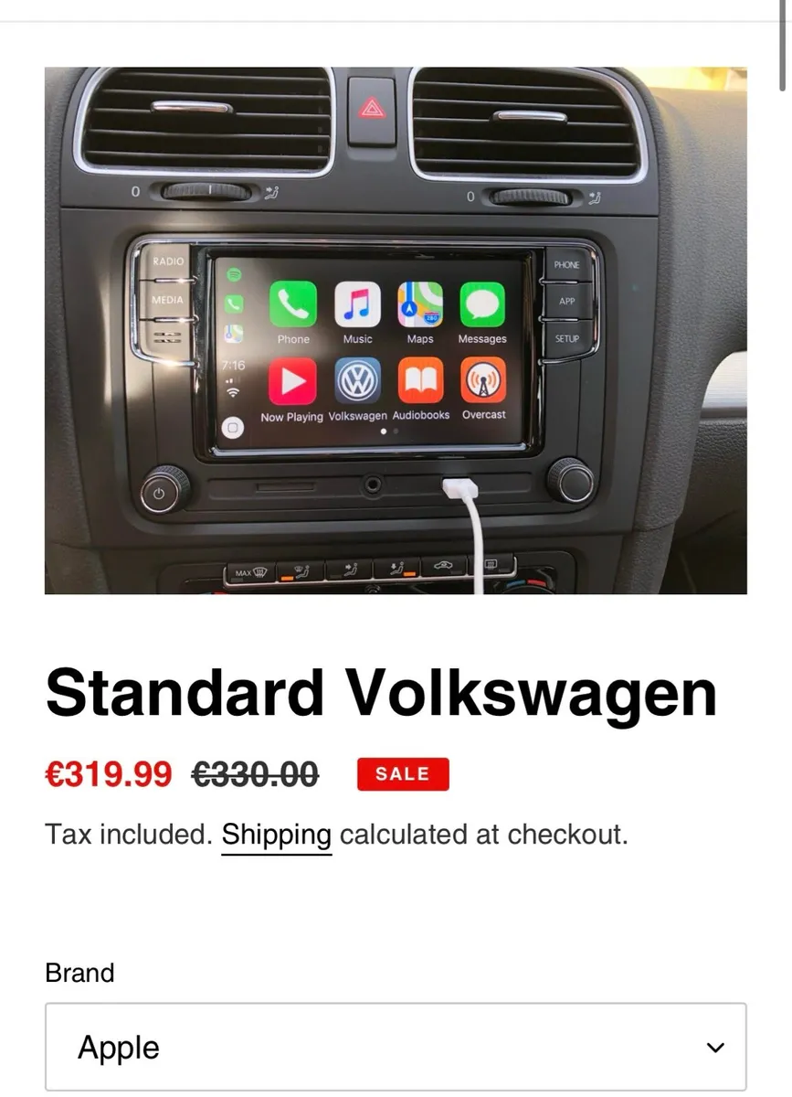 Volkswagen Apple CarPlay