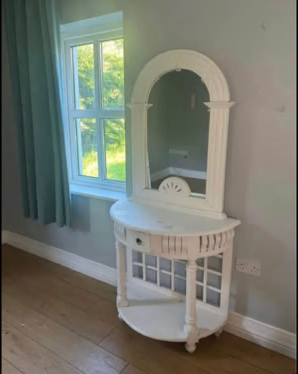 Hall stand with mirror