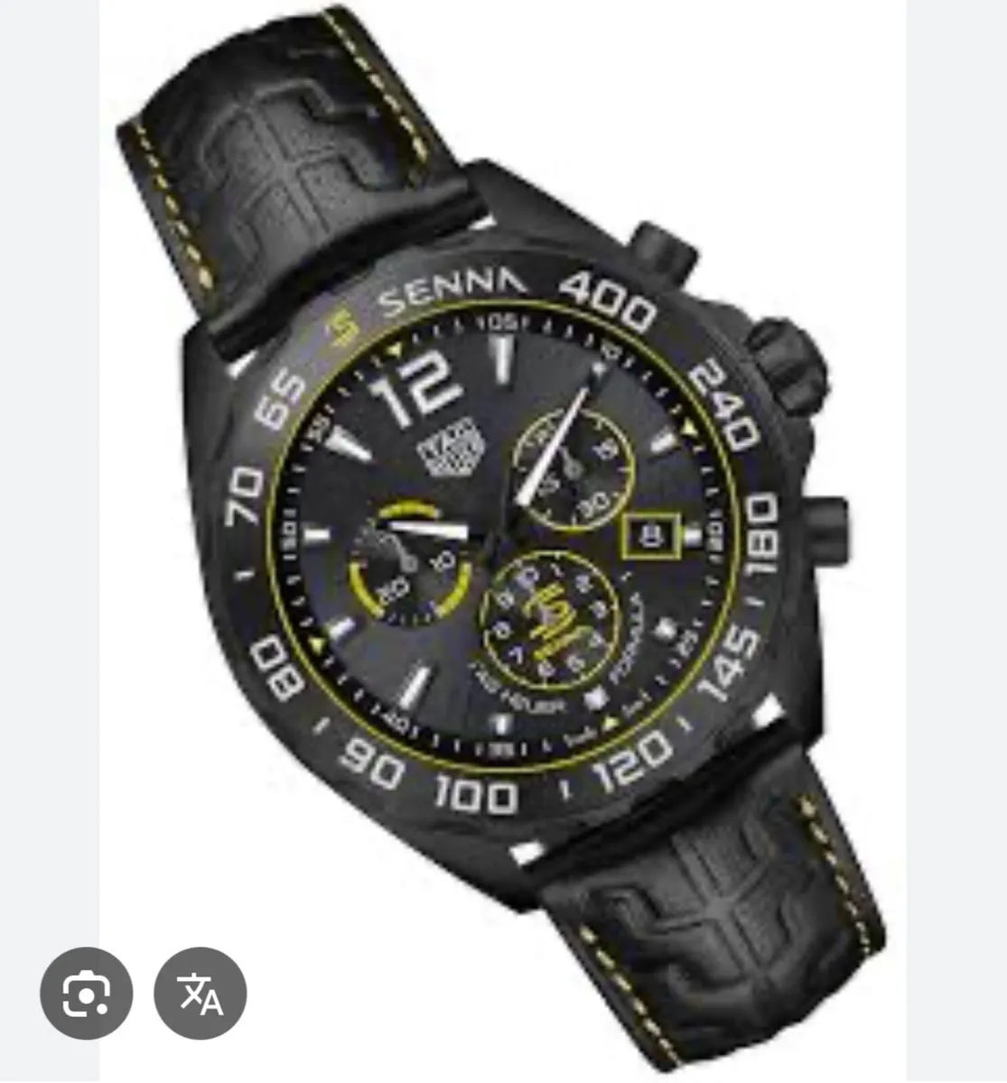 Tag heuer, senna watch - Image 1