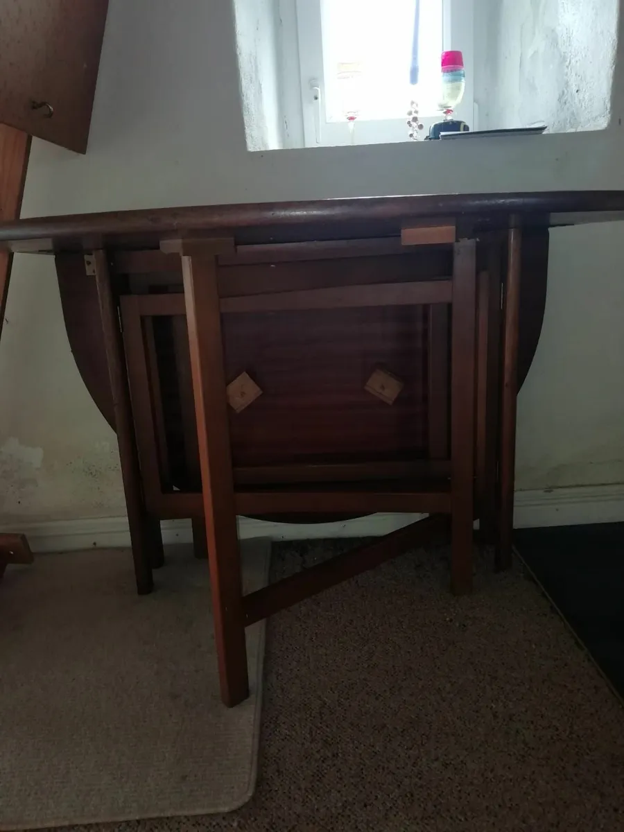 Oblong folding table - Image 2