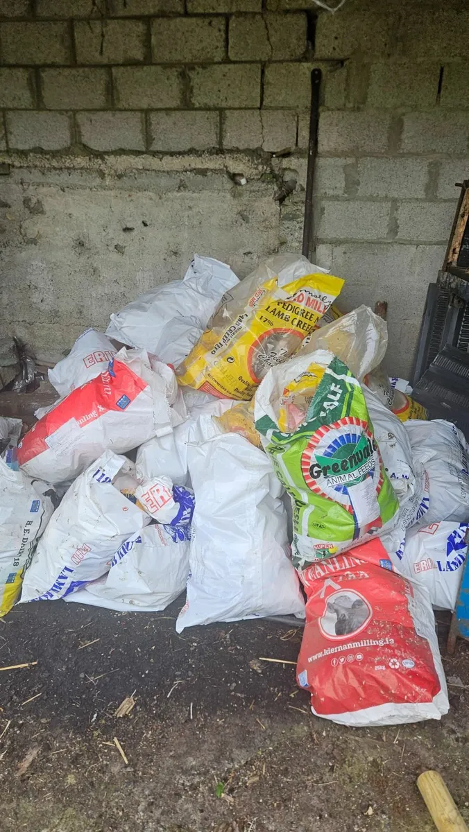 Meal bags suitable for turf available for free
