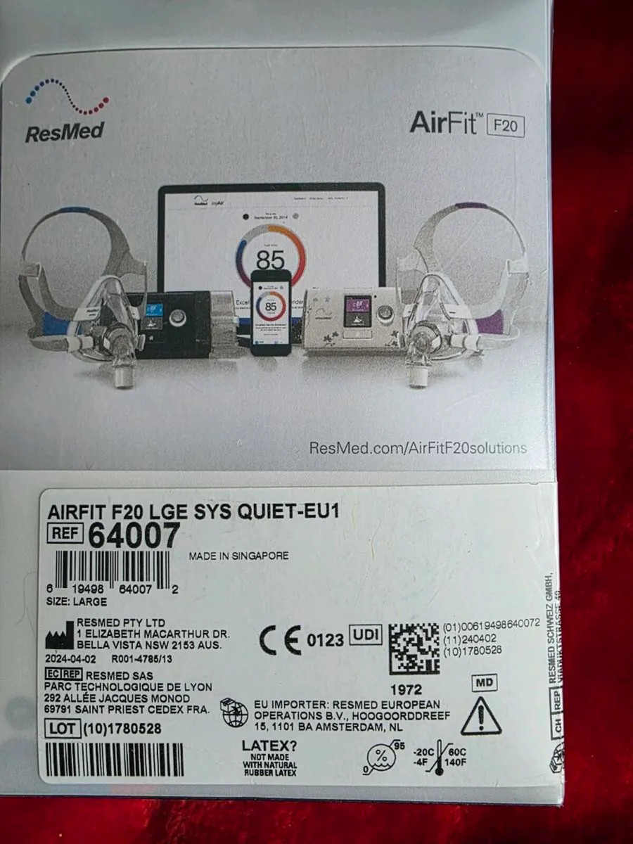 CPAP MASK AIRFIT F20 - Image 2