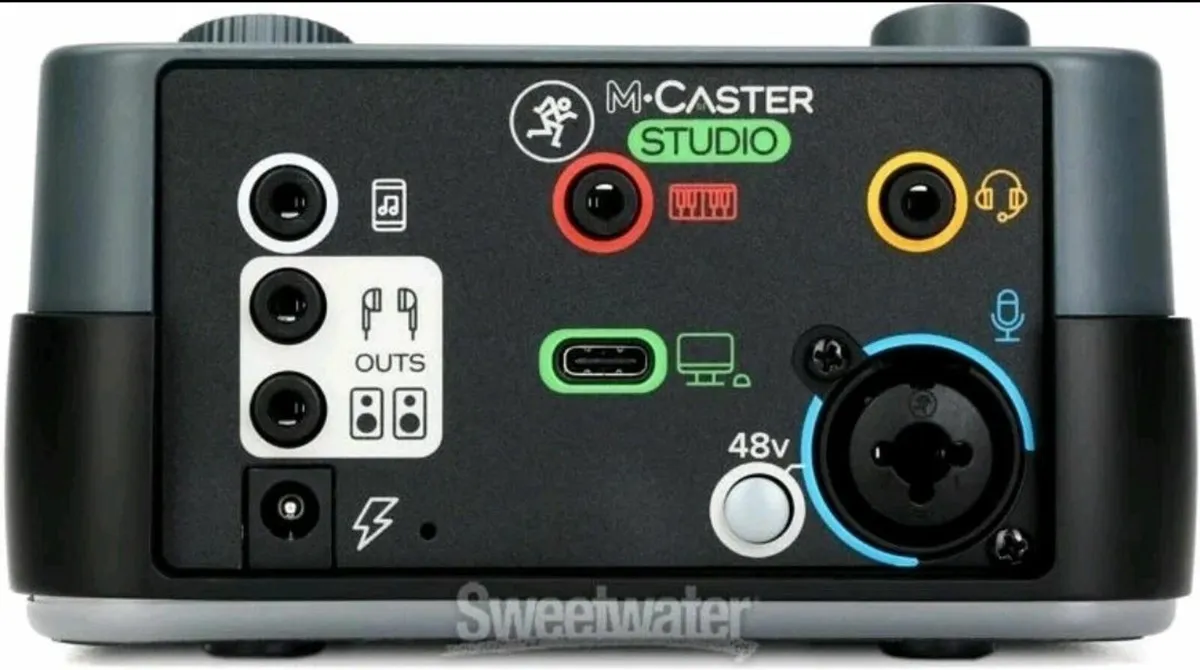 Mackie M-Caster Studio Desktop Live Streaming Mixe - Image 4