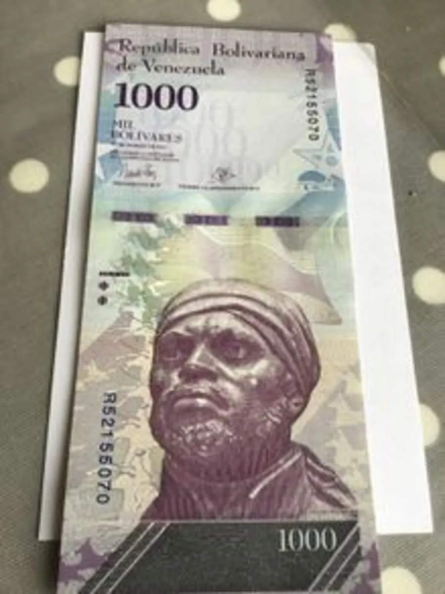 Venezuela Banknote 1000 Bolivares