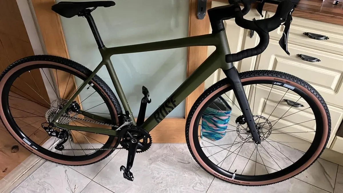 Rose gravel bike