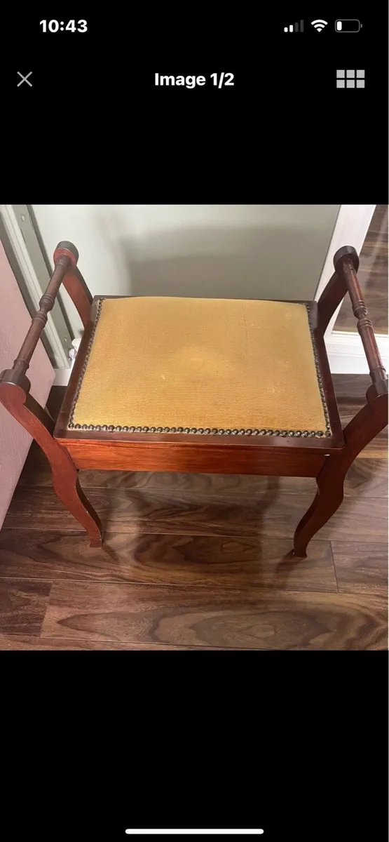 Piano Stool - Image 1