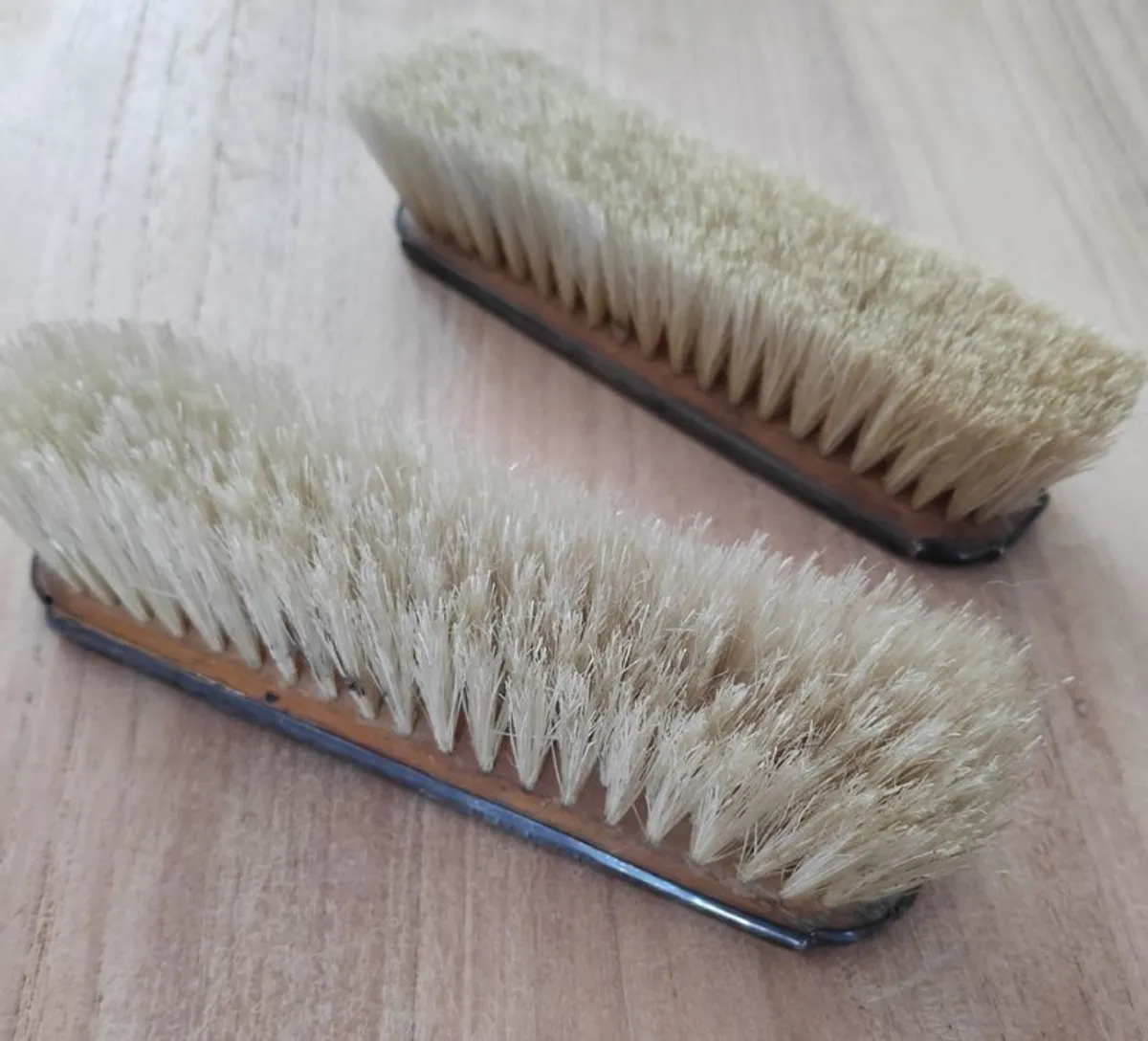 Antique Collett & Anderson Sterling Silver & Faux Tortoise Shell  clothes brushes - Image 3