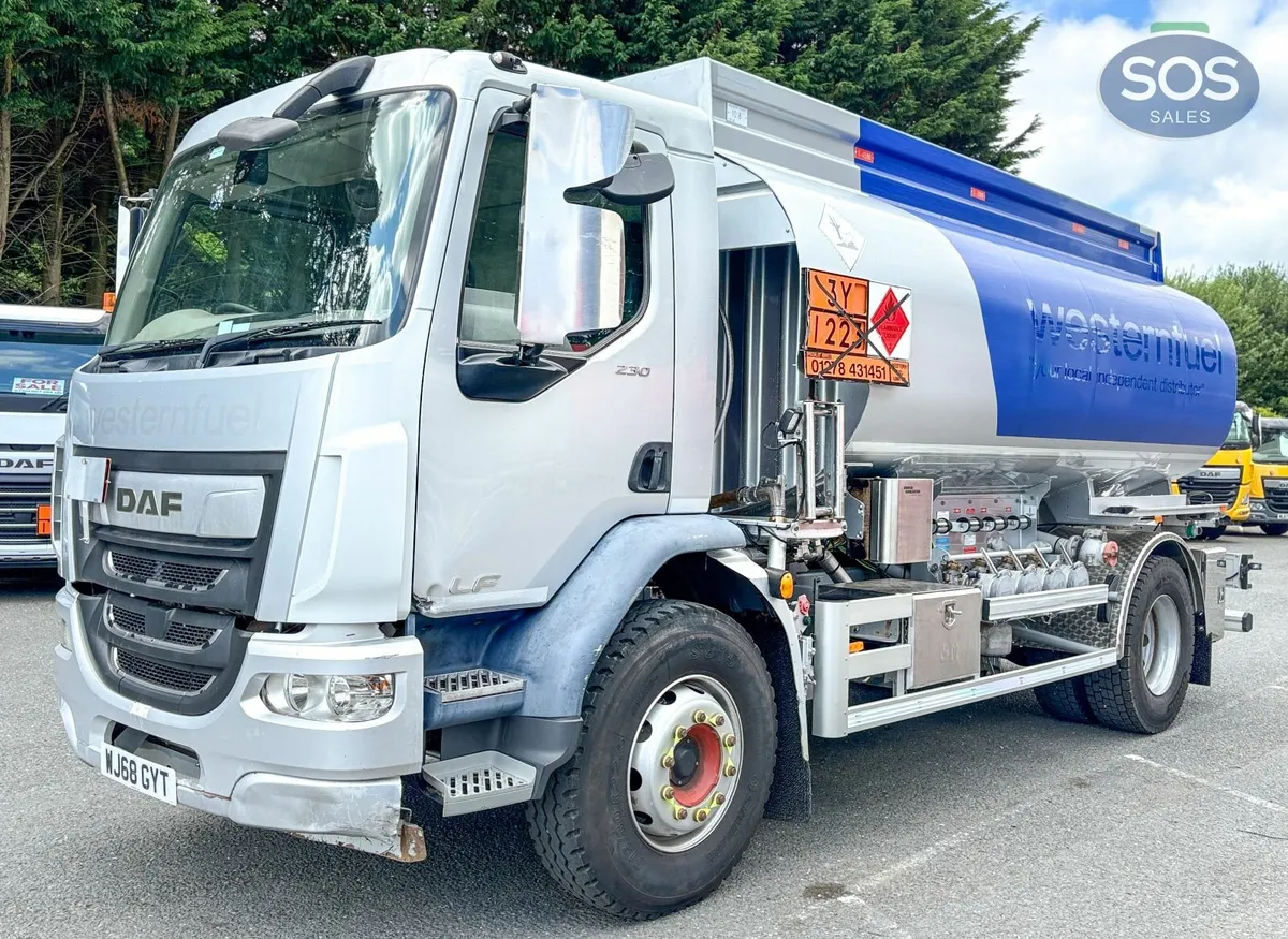2019 DAF LF 230 FA Rigid Tanker - Image 1