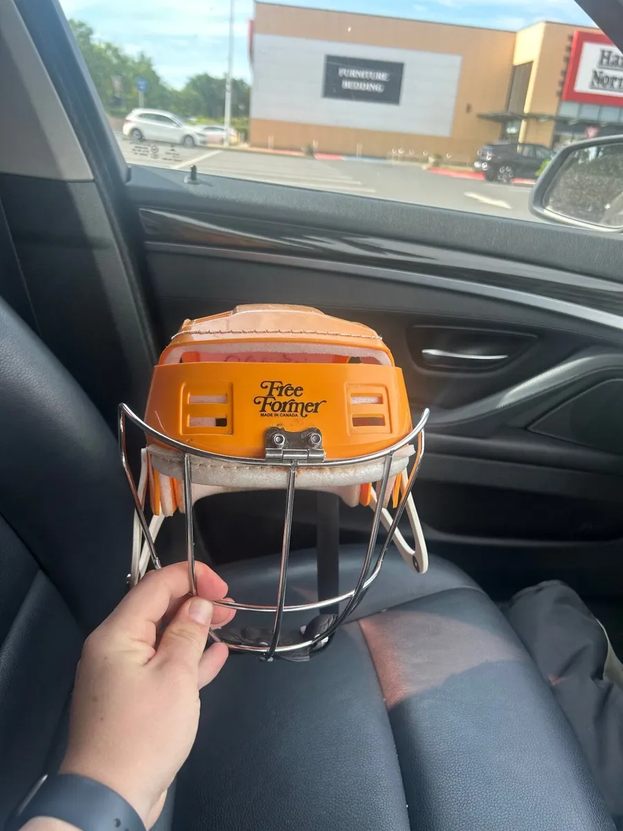 Cooper FreeFormer Helmet Yellow - Image 1