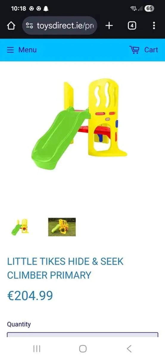 Little tykes hide and slide - Image 1