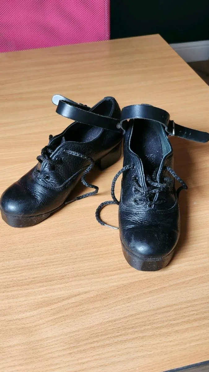 Irish Dancing hard shoes size 2 - Image 1