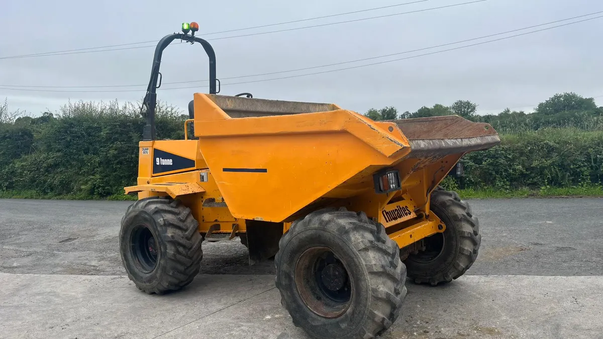 2019 Thwaites 9 tonne dumper - Image 1
