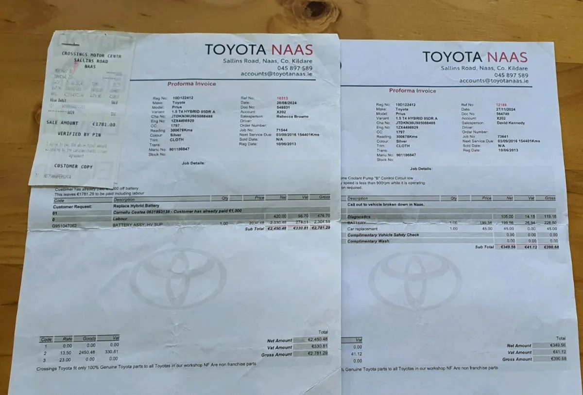 TOYOTA PRIUS 1.8L  2010  NEW HYBRYD BATERY,NEW NCT - Image 3
