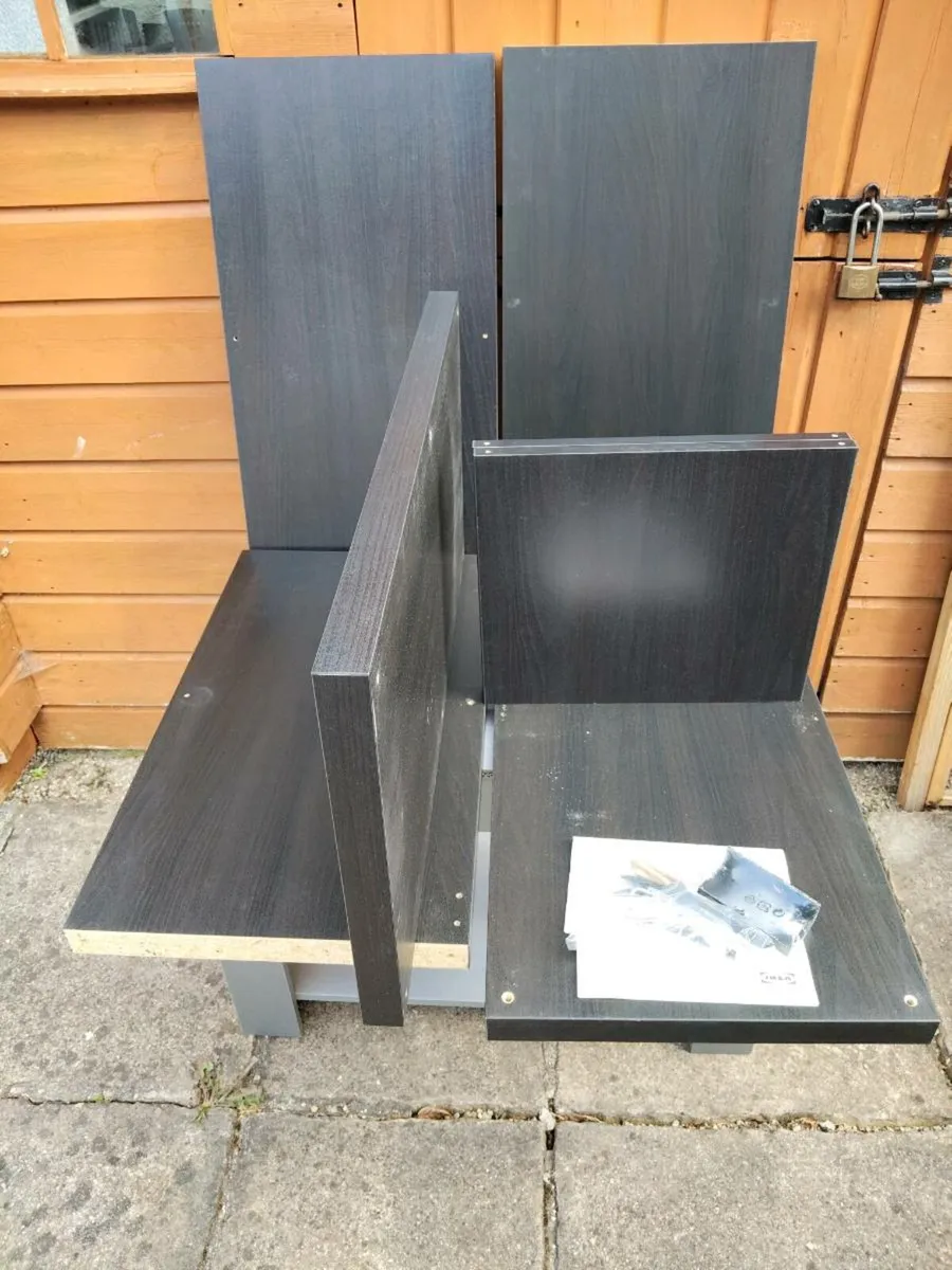 IKEA KALLAX SHELVING UNIT. - Image 1