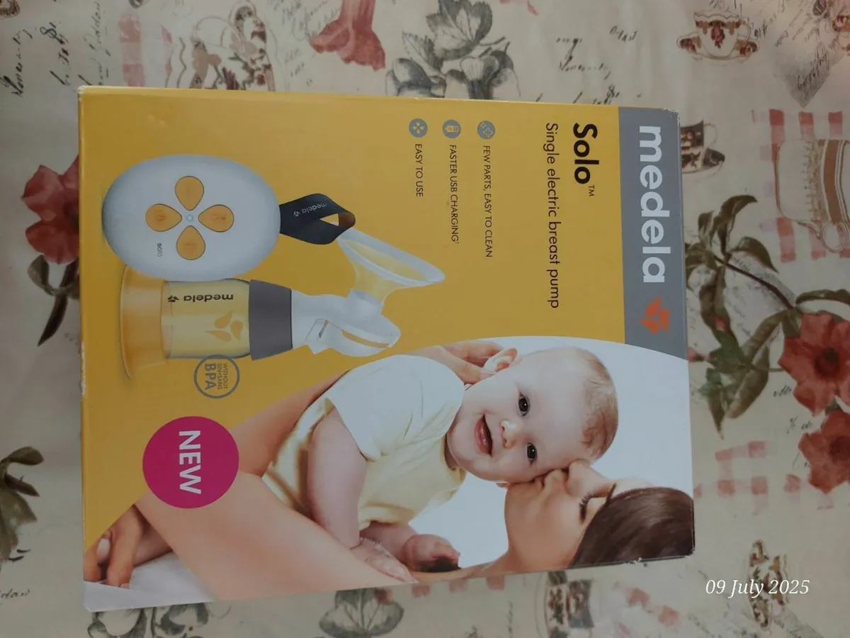 Medela solo single electric breastpump - Image 1