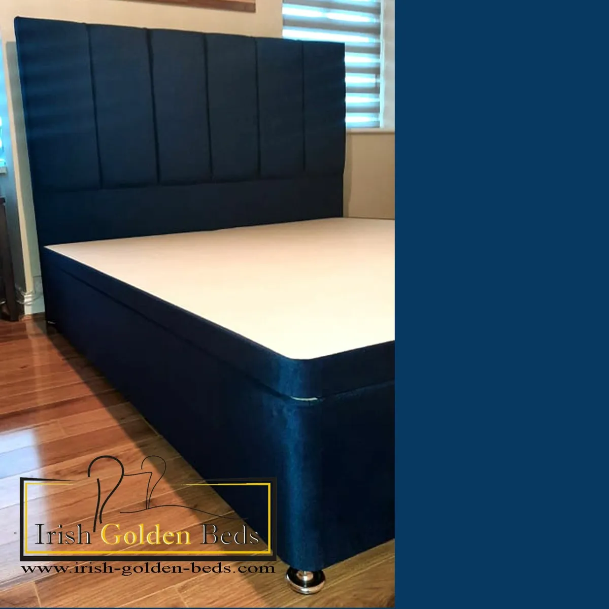 bed frame and headboard, free delivery - Image 1