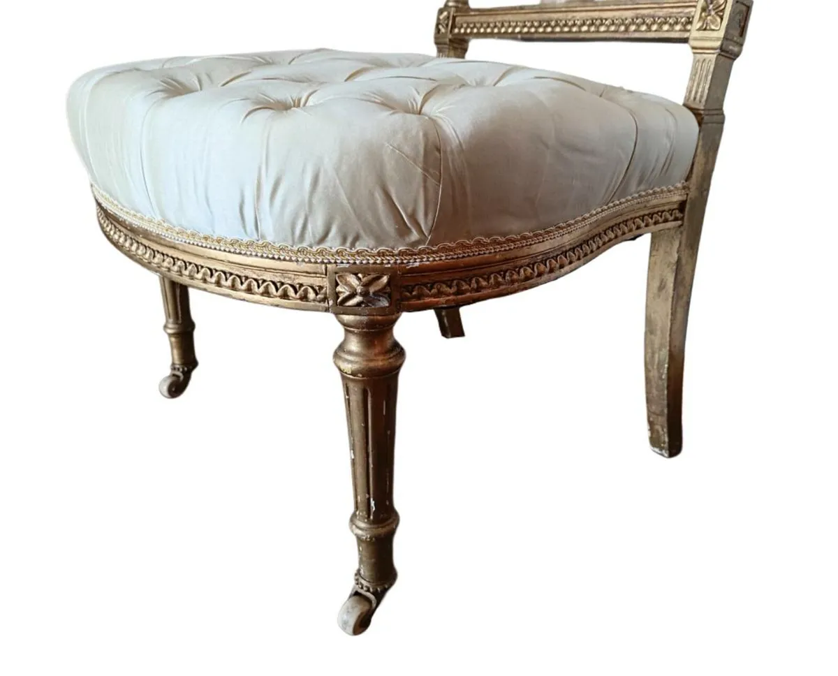 📍 CLEARANCE: PAIR of Louis XVI petite chairs - Image 3