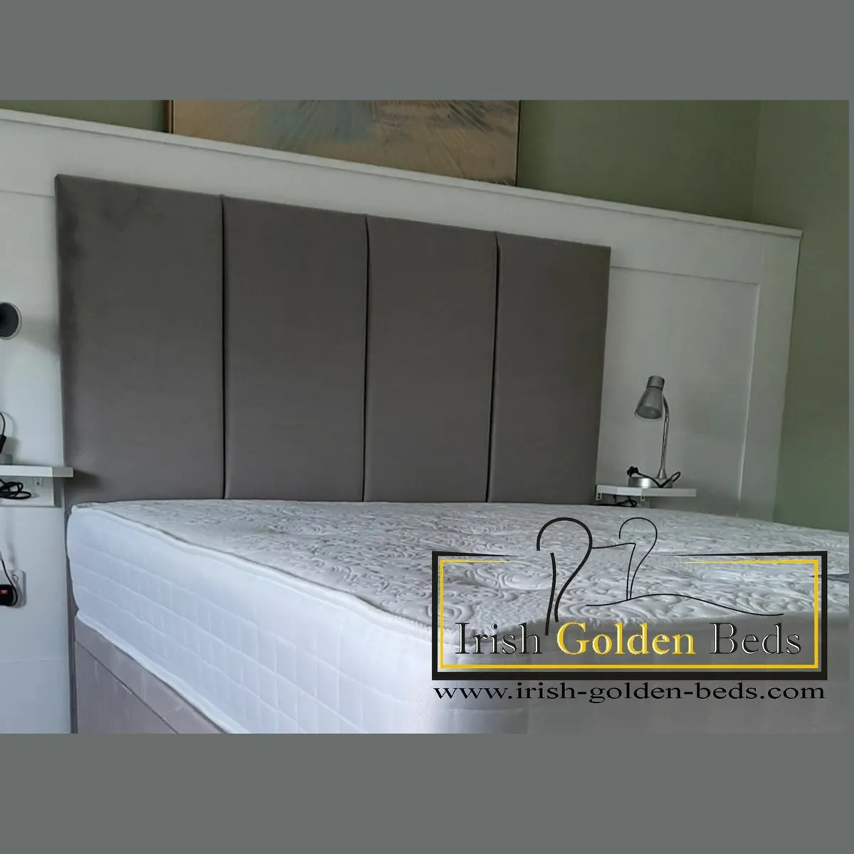 bed frame and headboard, free delivery - Image 3