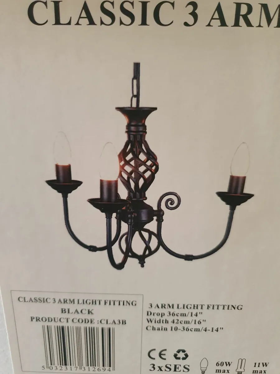 Classic 3 Arm / Classic 5 Arm Light Fittings - Image 1