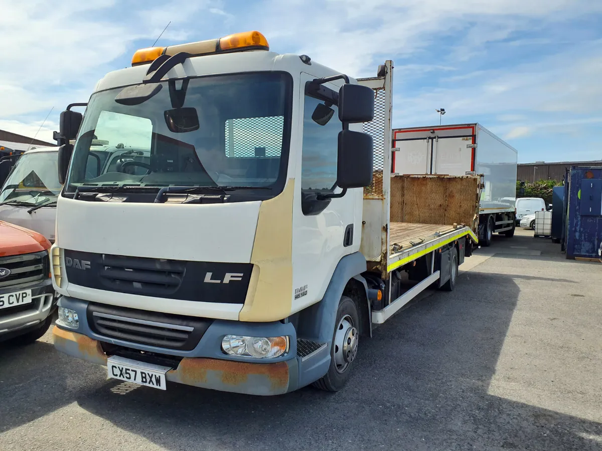 Daf 7.5 ton recovery truck only 50,000 miles - Image 2