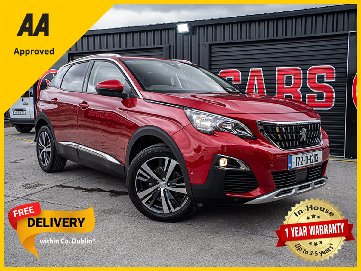 172 Peugeot 3008 1.2 Allure/New T-Belt/FSH/1yr war - Image 1