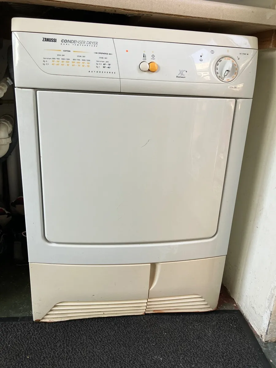 Zanussi Condenser Tumble Dryer - Dual Temperature, - Image 2