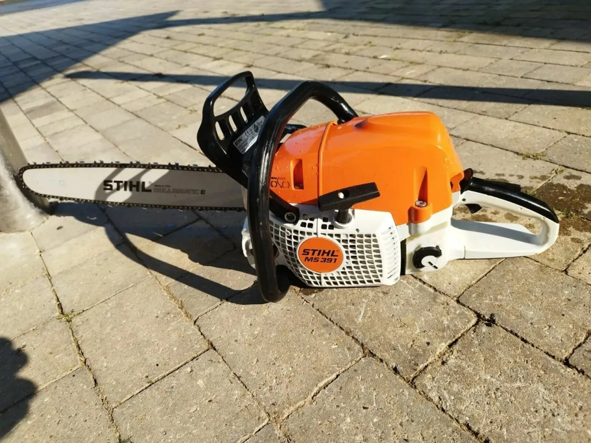 Stihl Chainsaw Ms391 20" Bar 2 New Chains - Image 2