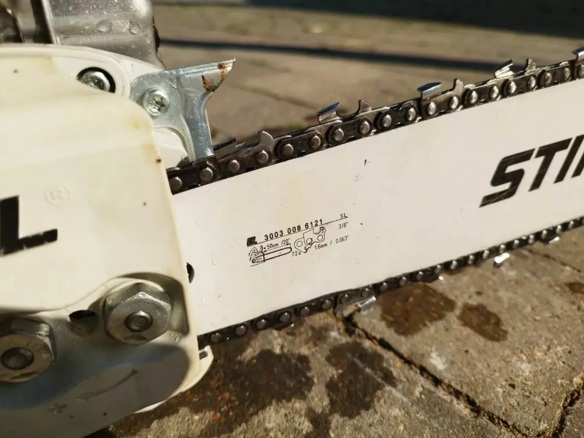 Stihl Chainsaw Ms391 20" Bar 2 New Chains - Image 4