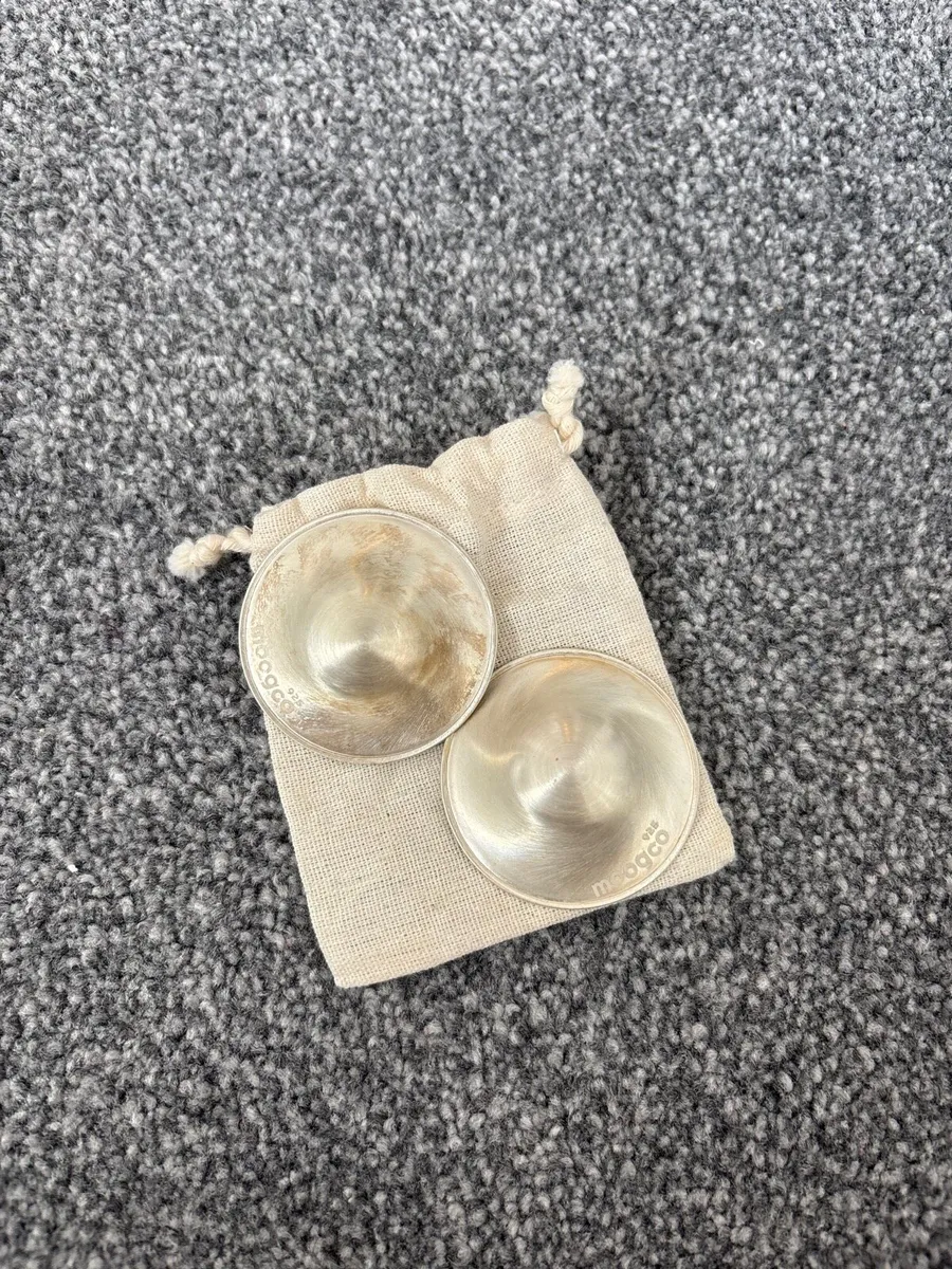 Silver nursing cups