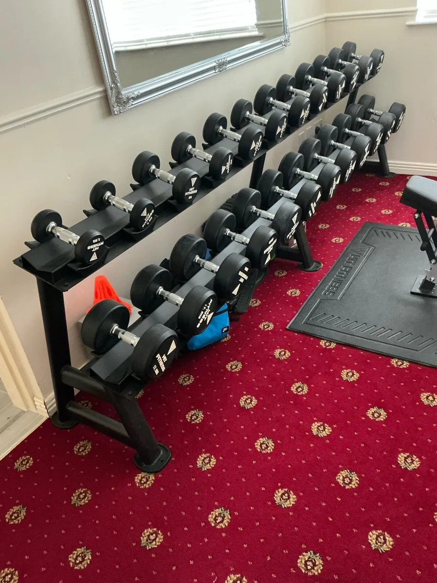 Dumbbells and treadmill - Image 1