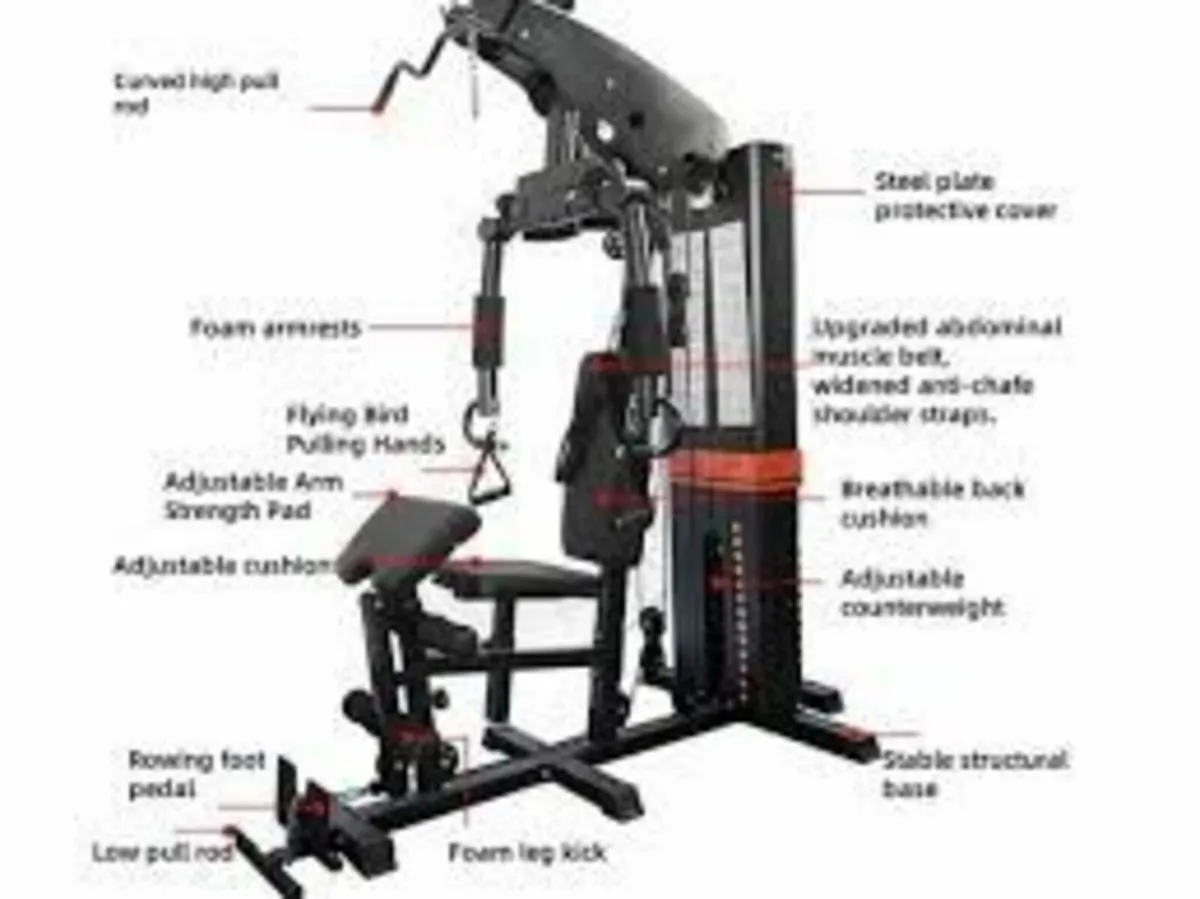Premier Strength Gx Multi Gym-73kg Weight Stack - Image 1