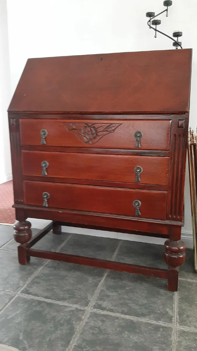 Antique Writing Bureau - Image 2