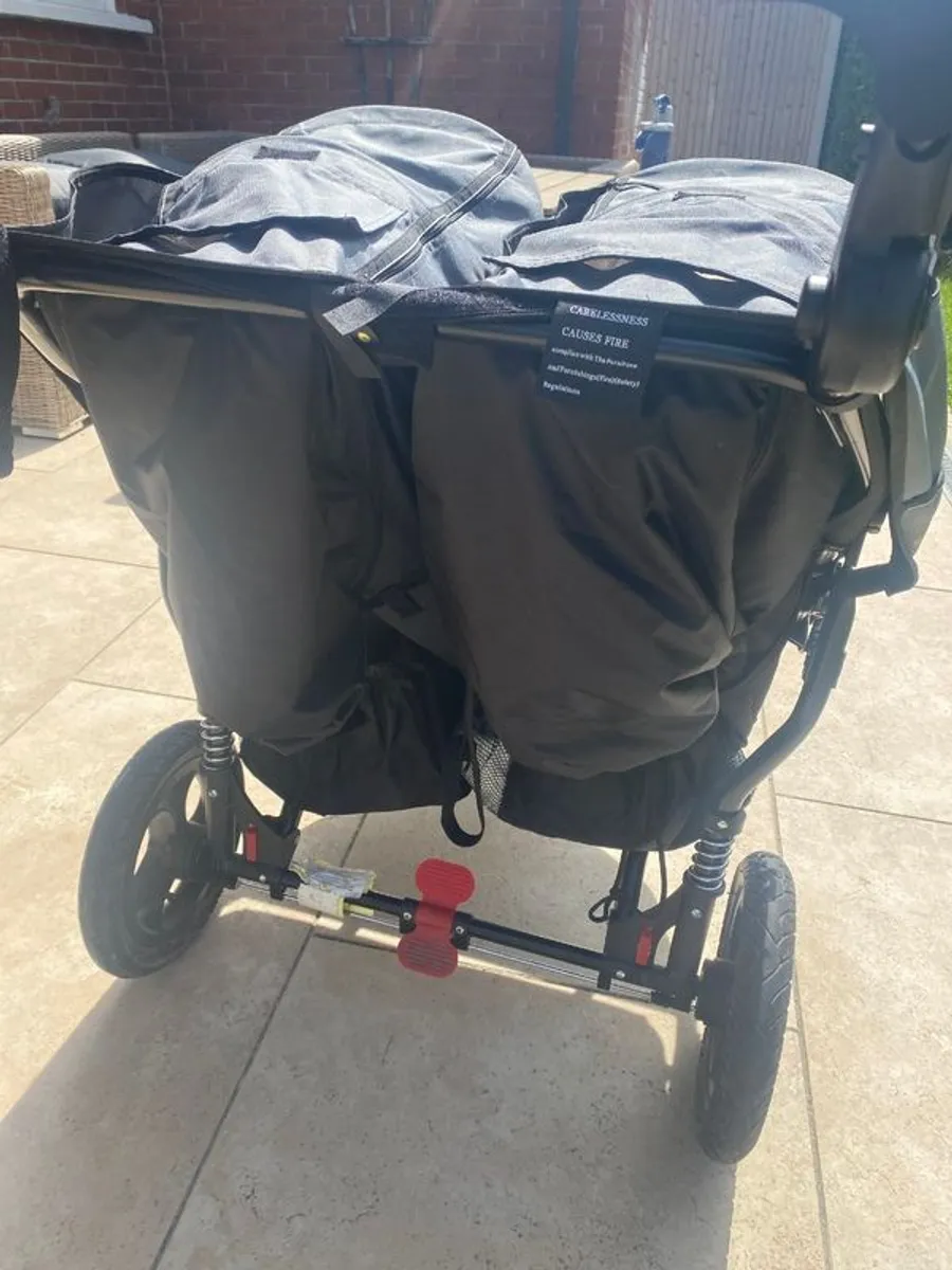 Out n about double buggy - Image 2