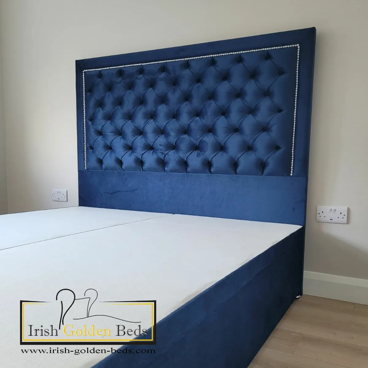 bed frame and headboard, free delivery - Image 2