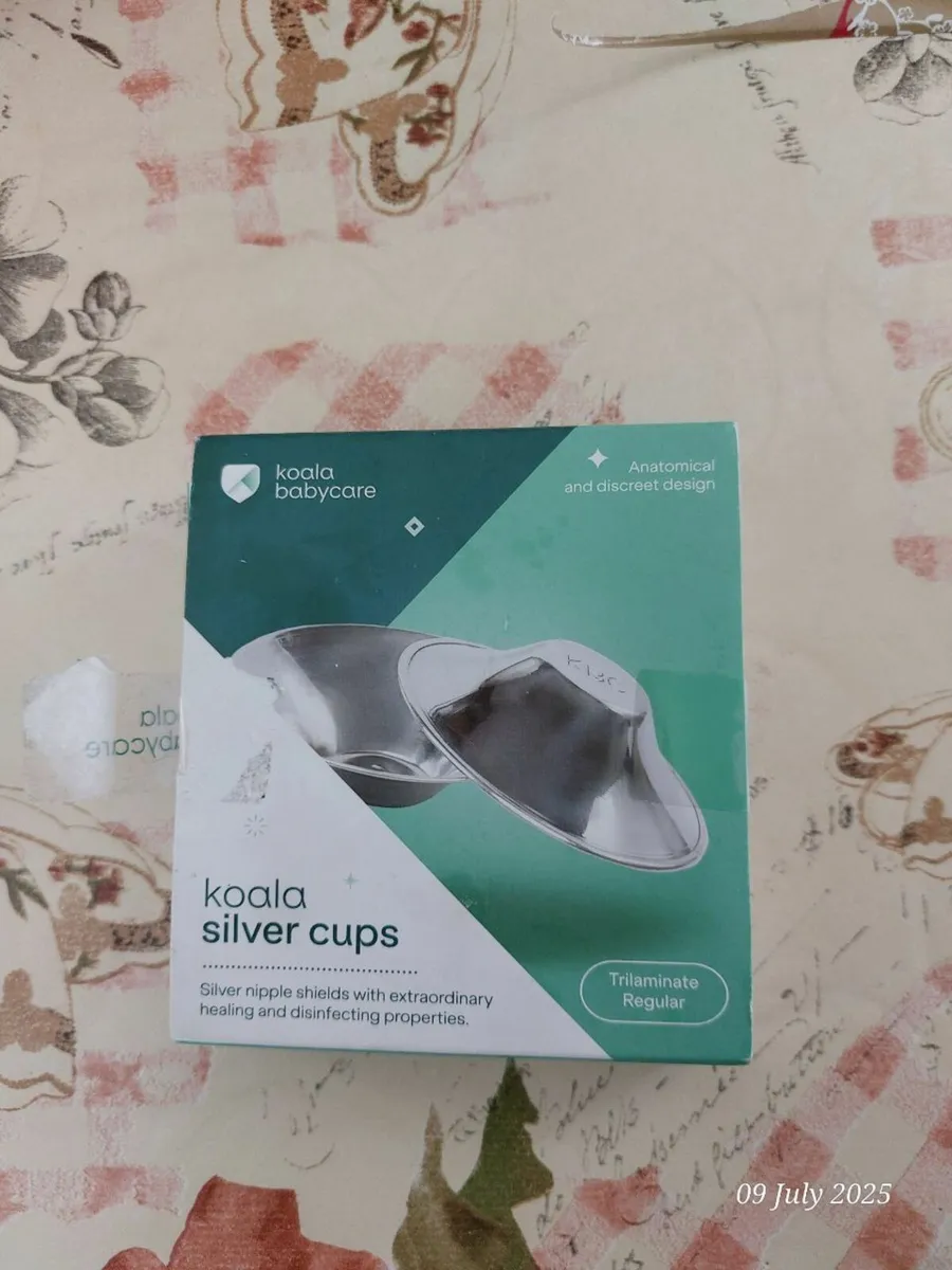 Koala silver cups - Silver nipple shields - Image 1