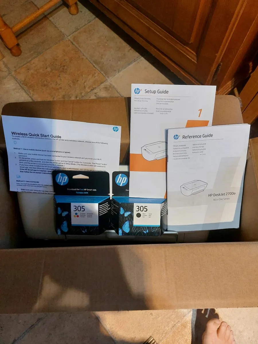 Printer- HP2710e with Ink - Image 2