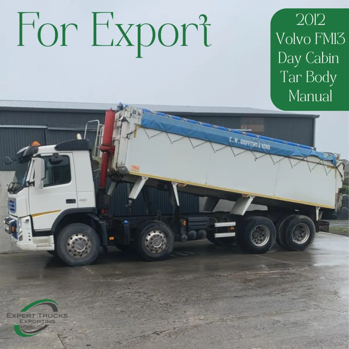 FOR EXPORT | 2012 VOLVO FM13 MANUAL - Image 1