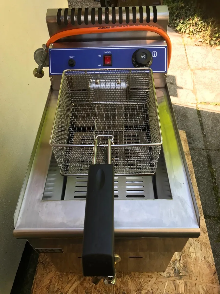 Commercial gas fryer 5KW - Image 2
