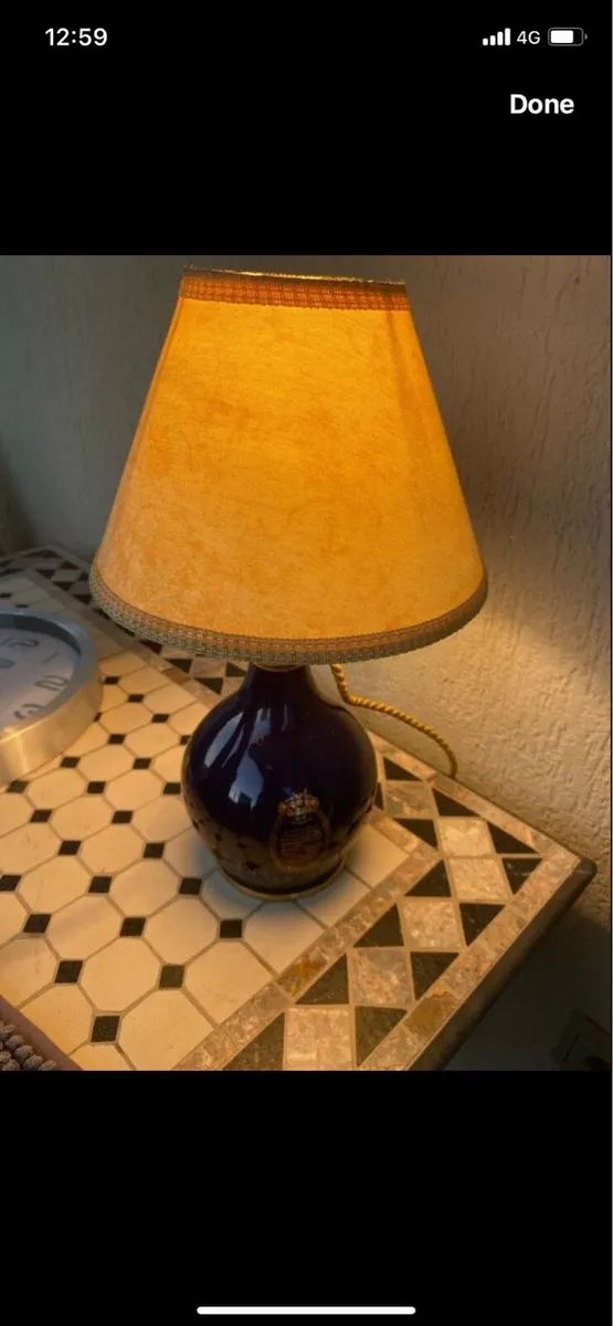 Glenfiddich Ancient Reserve Ceramic Decanter Lamp - Image 2