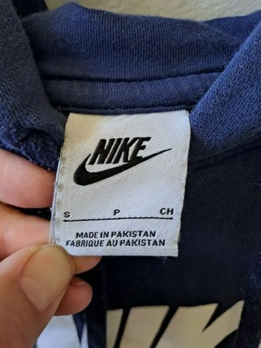 Blue Nike Hoodie size S - Image 3