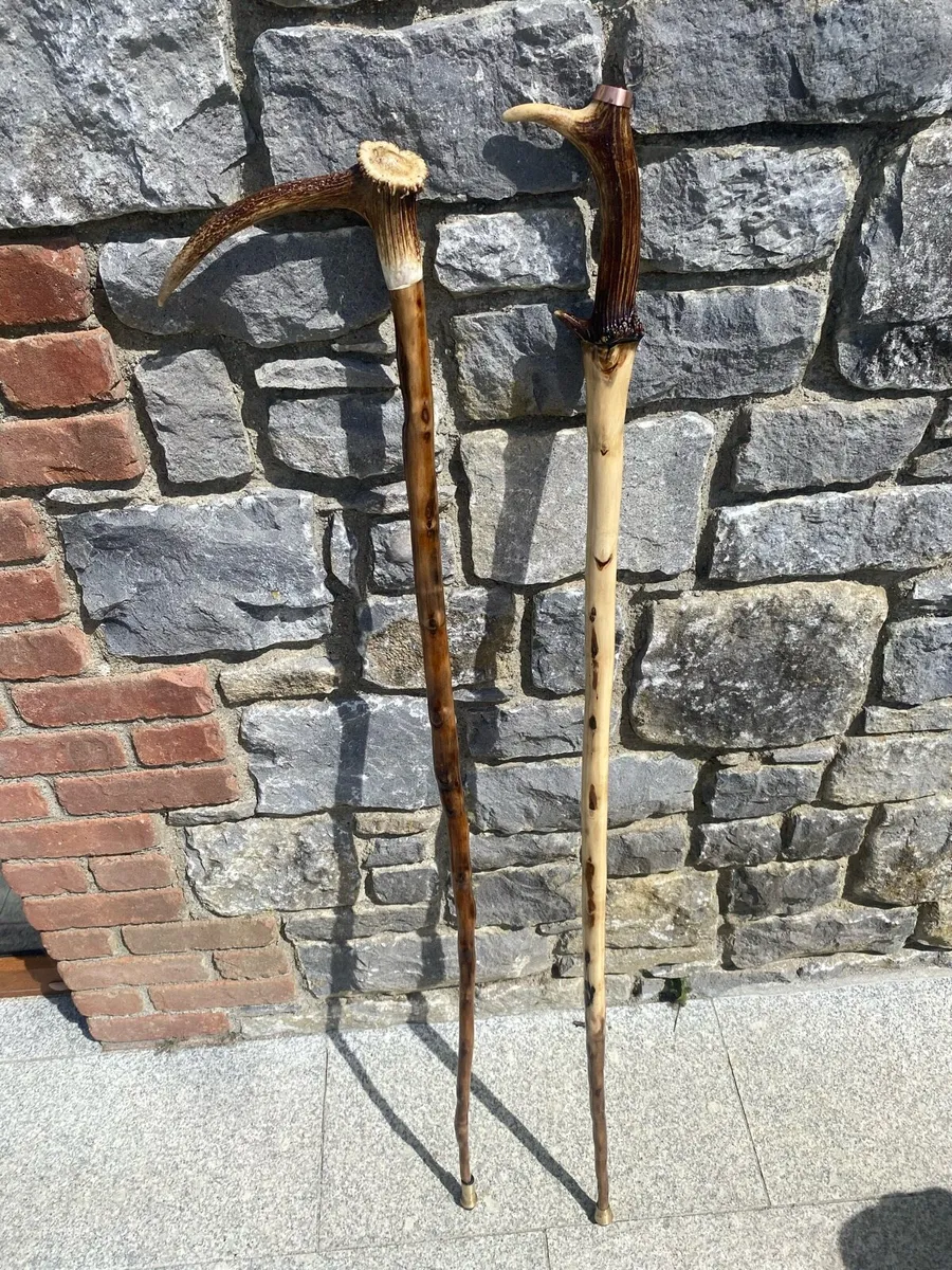 Antler walking Staffs - Image 3