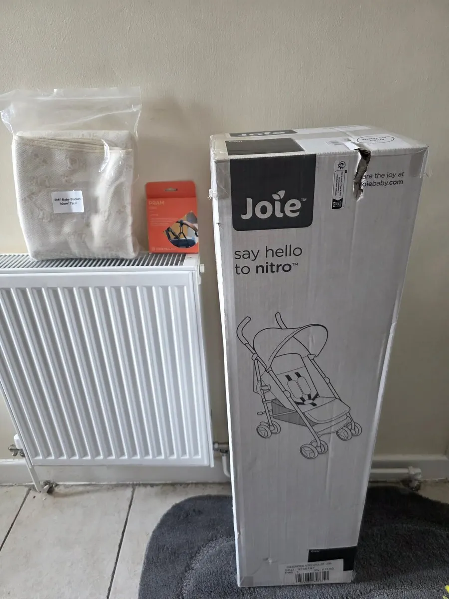 Joie Nitro Stroller
+ pram clips + blanket ALL NEW - Image 2
