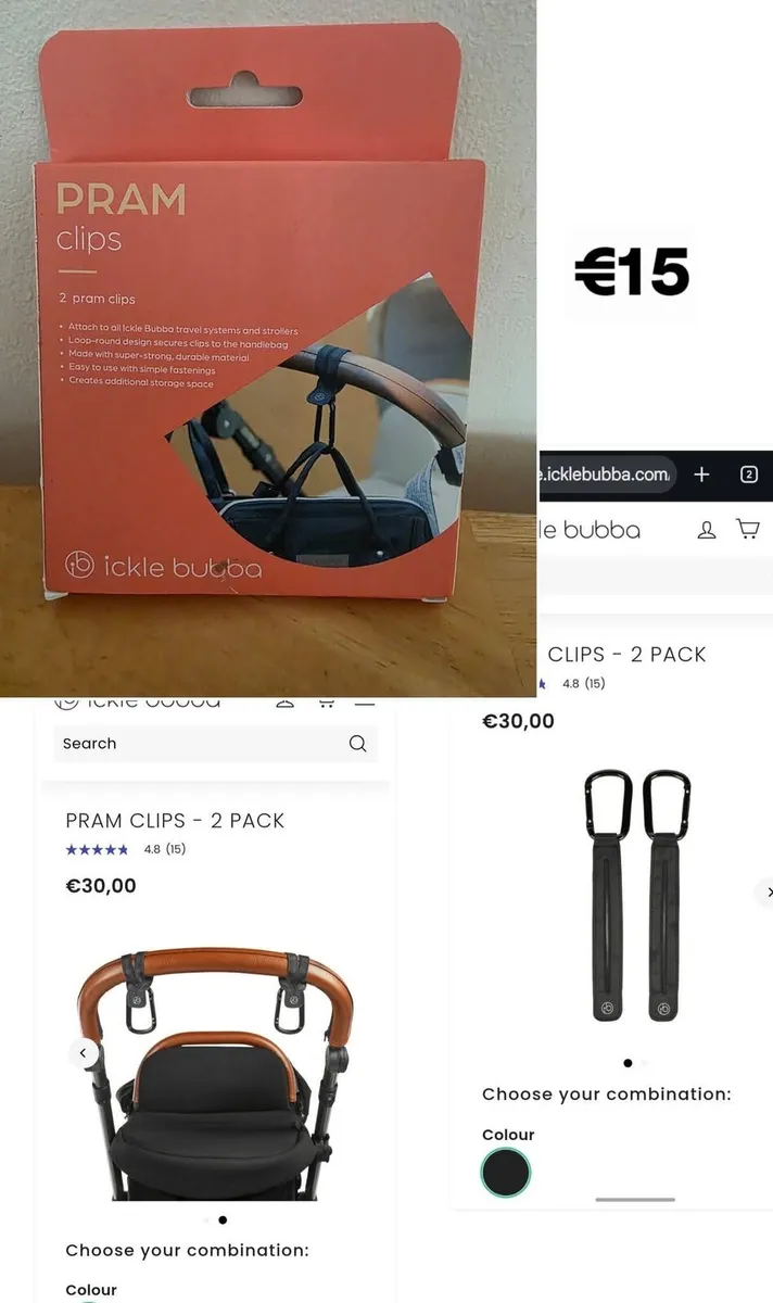 Joie Nitro Stroller
+ pram clips + blanket ALL NEW - Image 4