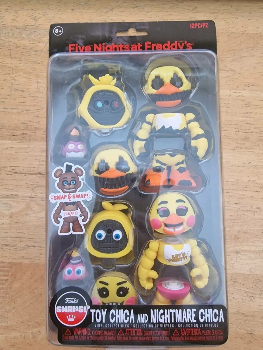 Funko Five Nights At Freddys Snaps Toy Chica Night - Image 1